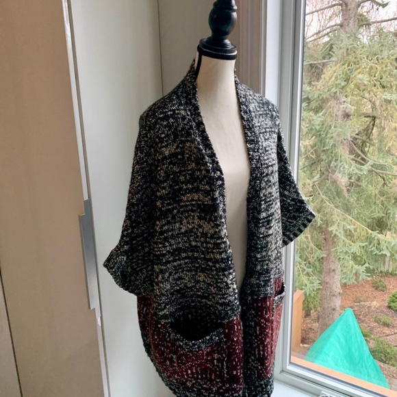 Zara melange vest lose style sweater medium - Picture 1 of 10